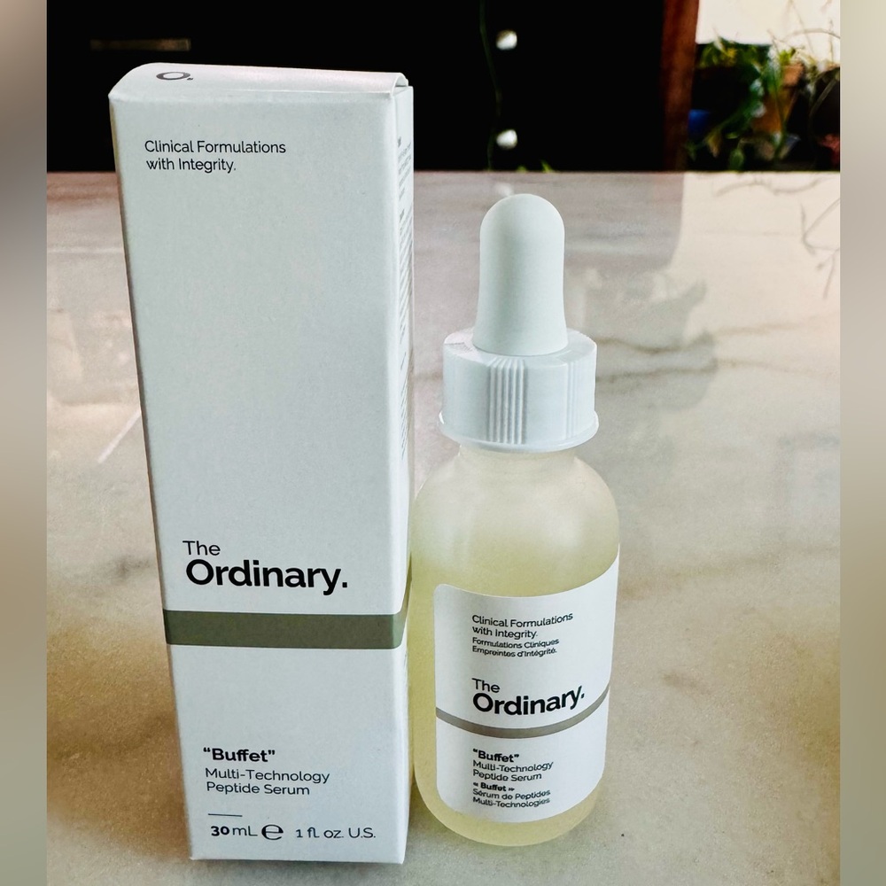 The Ordinary “Buffet” multi – technology peptide Serum – 30 ML/1 oz.